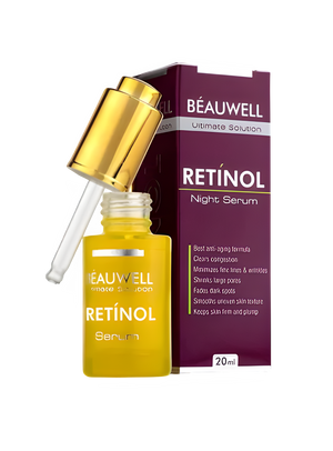 BEAUWELL Retinol Night Serum – Renew, Repair & Rejuvenate Your Skin Overnight