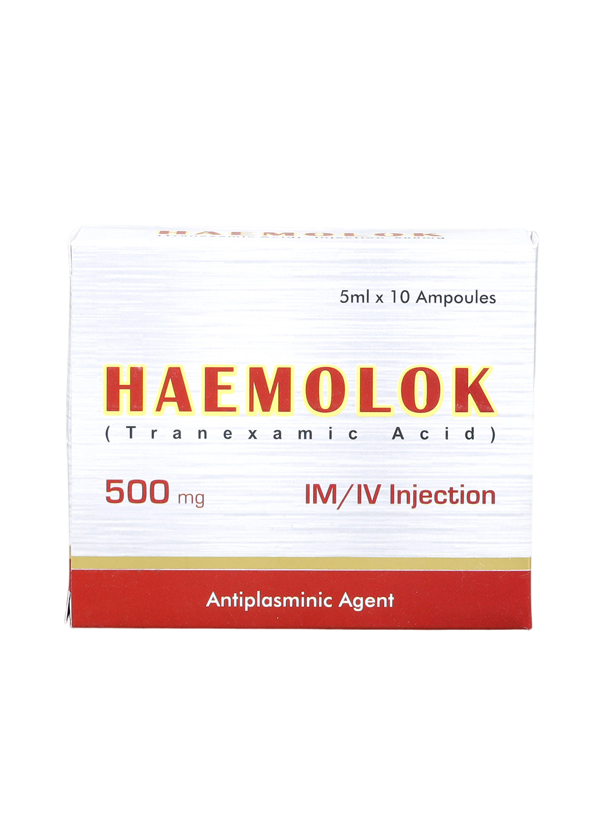 Haemolok Inj 250Mg / 500Mg