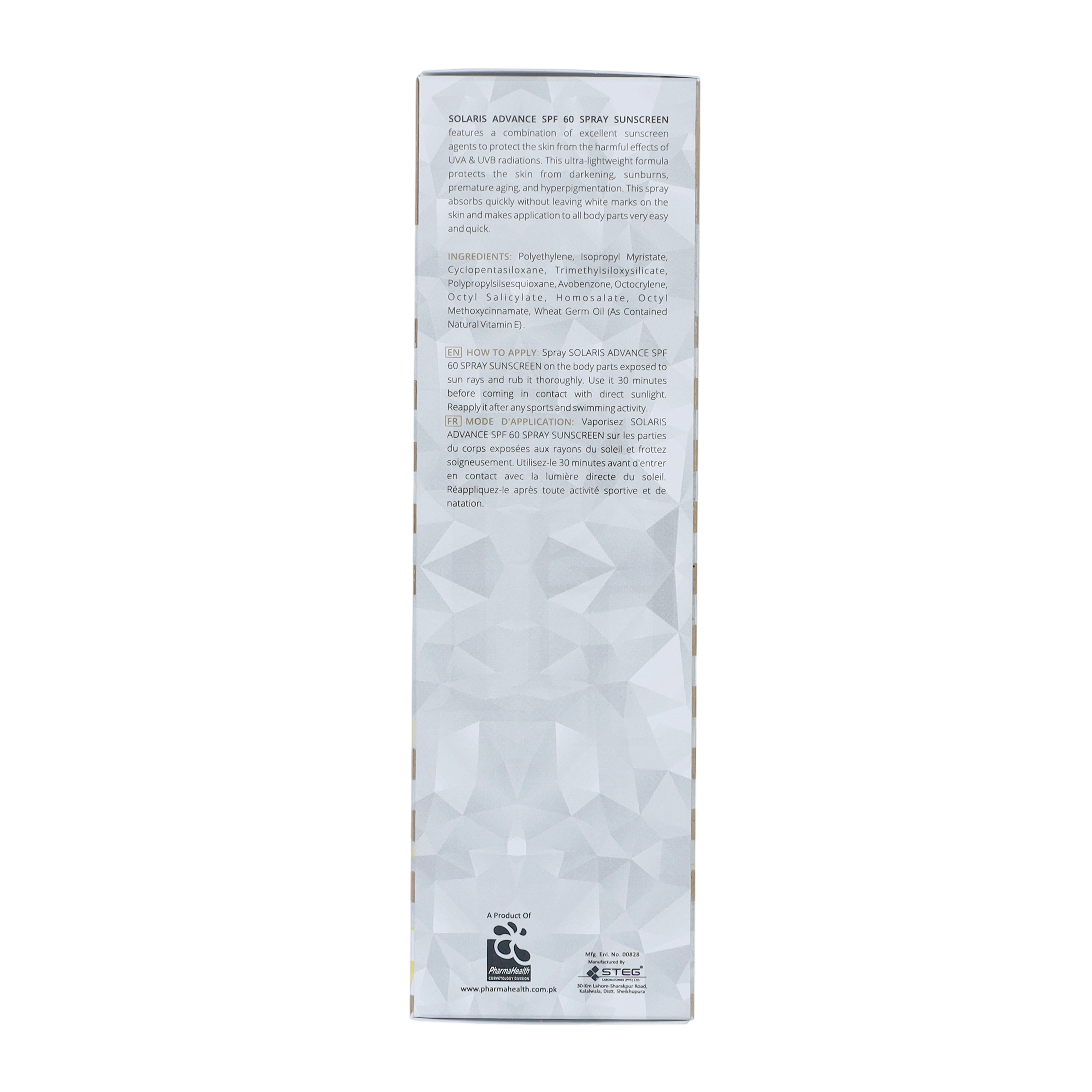 Solaris Advance (Spray Sunscreen)