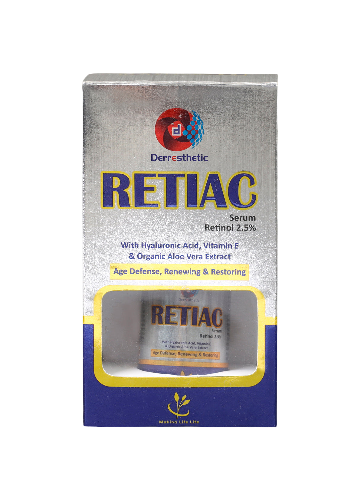 RETIAC Retinol Serum 2.5% (Milky Emulsion For Oily Skin)