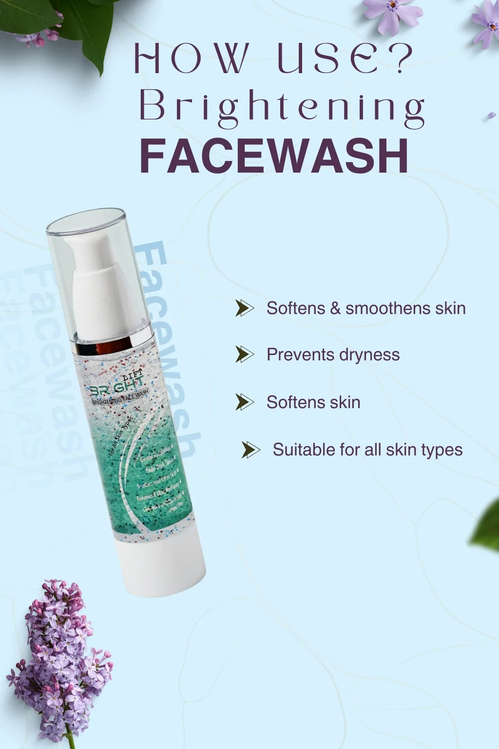 Bright Lift Brightening Facewash