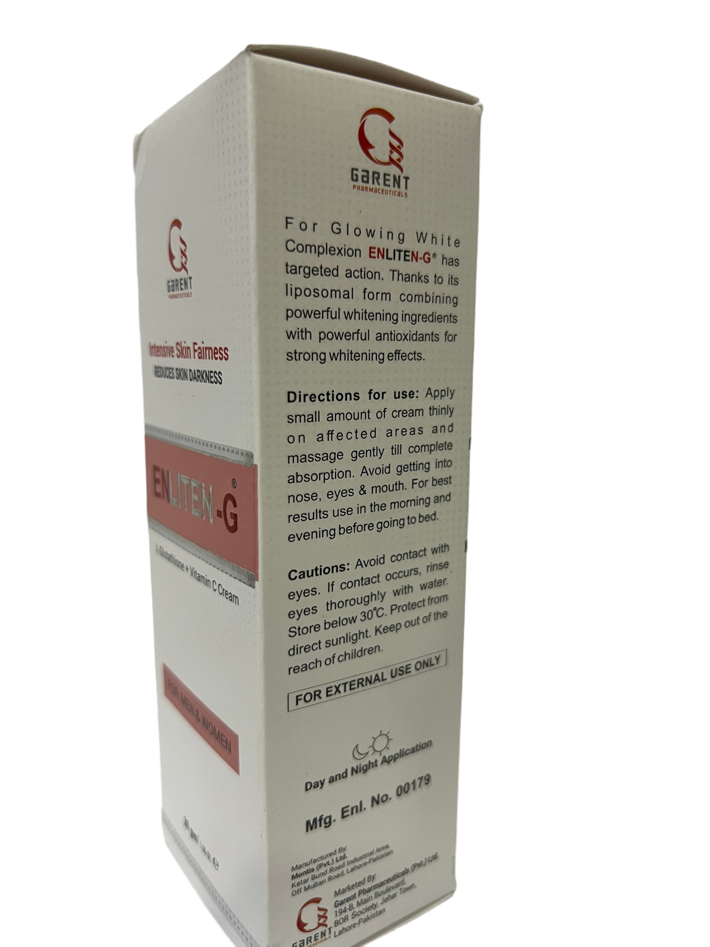 Enliten G Skin whitening cream