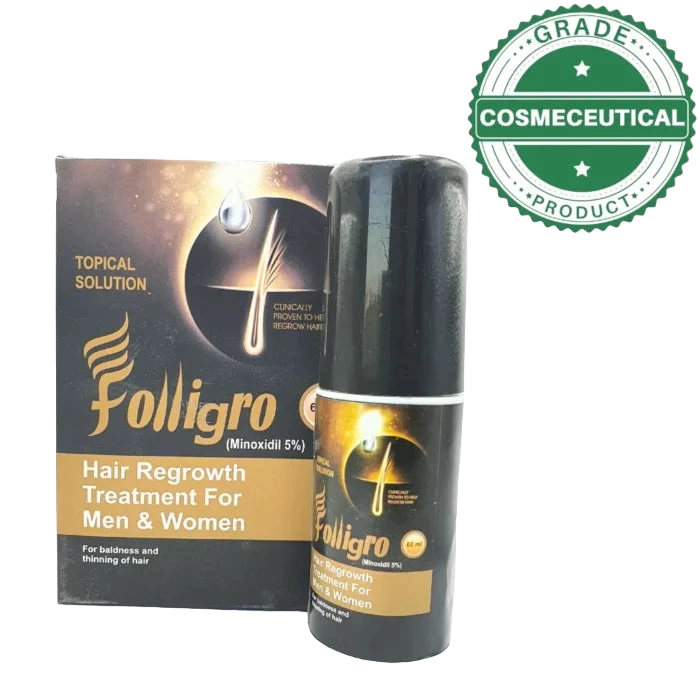 FOLLIGRO HAIR REGROWTH TREATMENT FOR MEN AND WOMEN 60ml