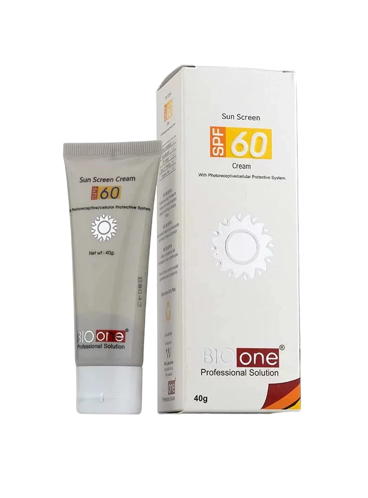BIOONE SPF 60 SUNSCREEN CREAM