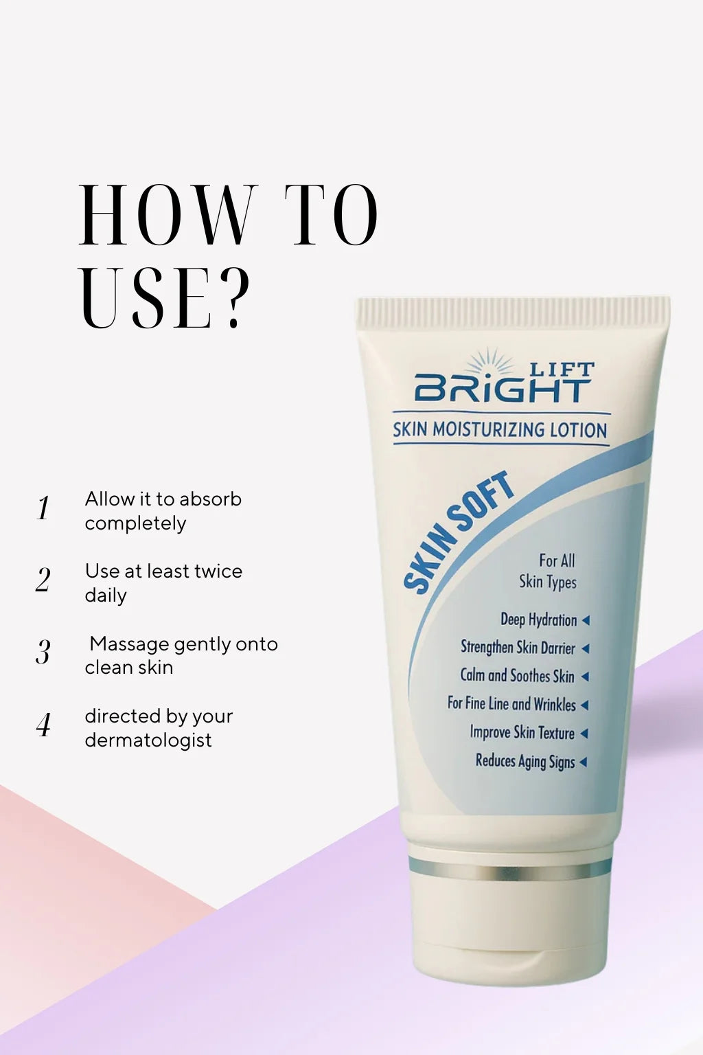 Bright lift Skin Moisturising Lotion