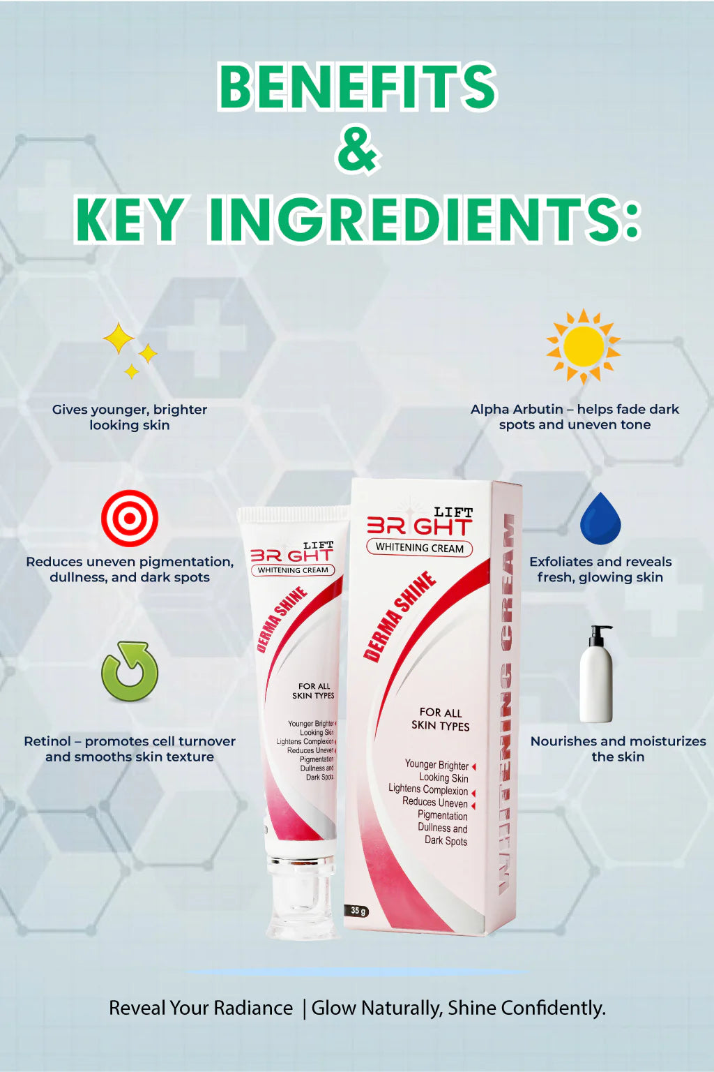 Bright Lift Skin Whitening Cream