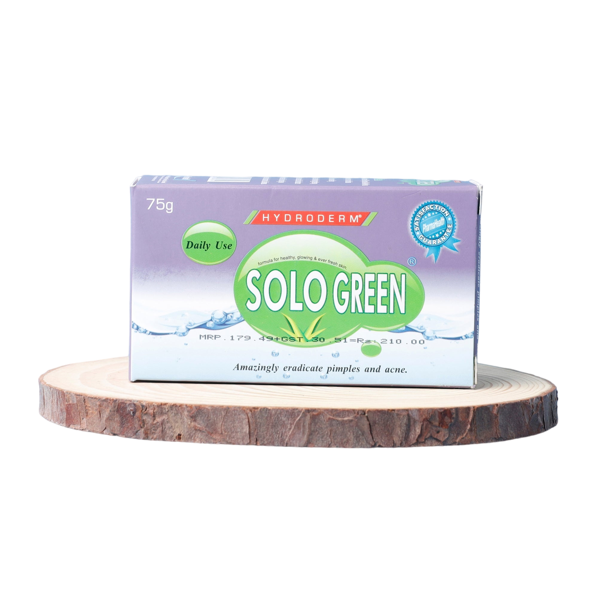 Solo Green Soap (  Excessive dehydration of the skin and keeps it soft and smooth )