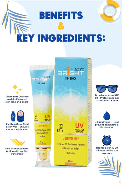 Bright lift Sun Block Cream