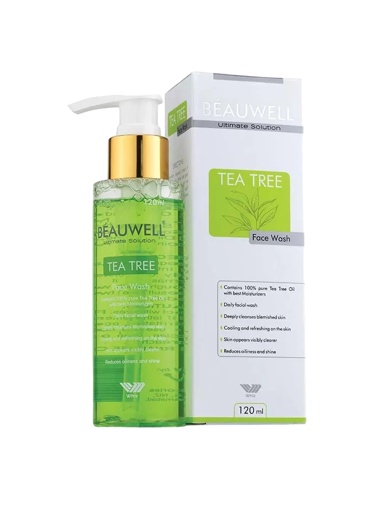 BEAUWELL TEA TREE FACE WASH