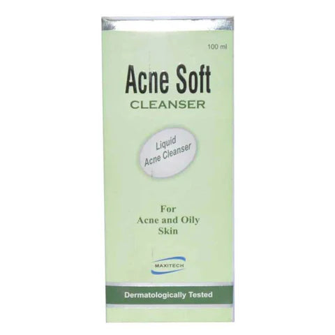 Acne Soft Cleanser 100ml – Gentle Facial Cleanser for Acne-Prone Skin | Deep Clean & Soothing Formula