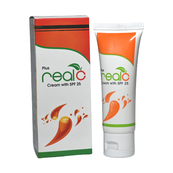 Real C plus cream with SPF 25