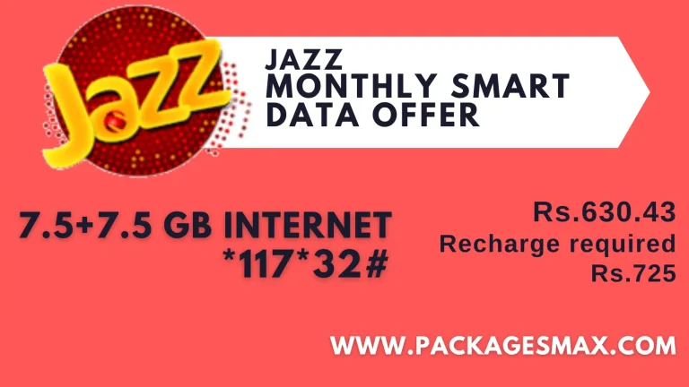 Jazz Data Sim Monthly Smart Bundle *117*35#