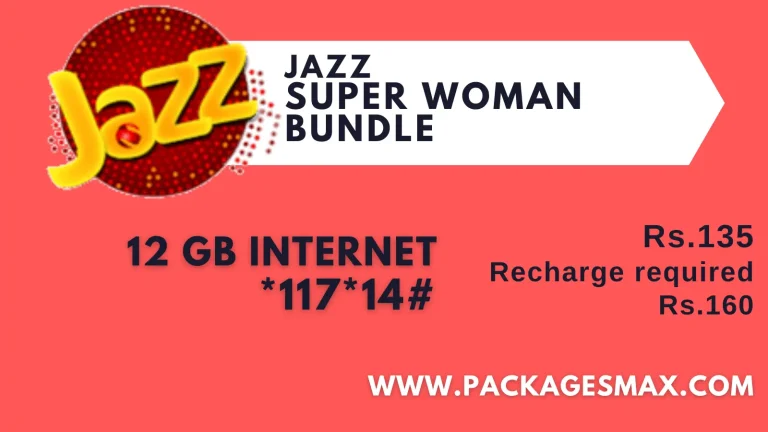 Jazz Weekly Internet Package *117*14# – Super Woman Bundle