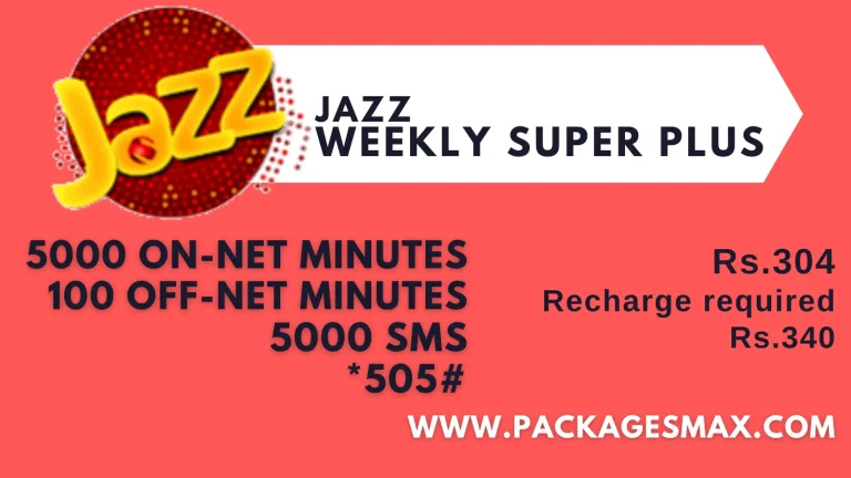 Jazz Weekly All in One Package *505# – Weekly Super Plus