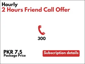 Jazz Hourly Call Package *555# – 2 hours Friends Call Bundle