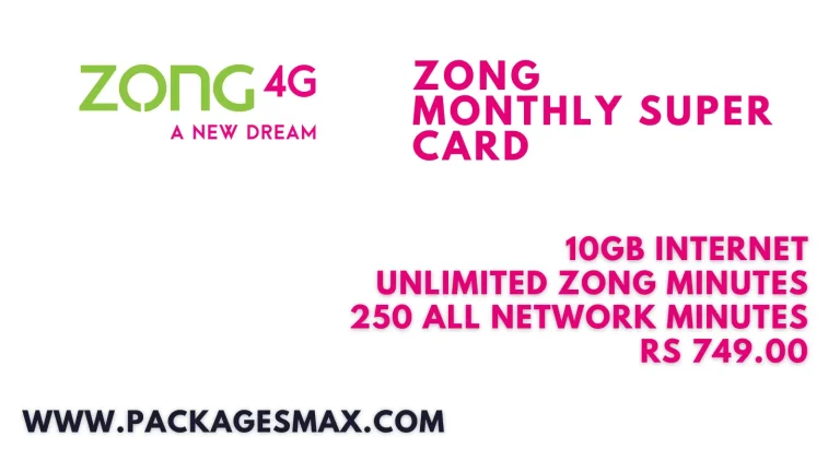 Zong Monthly Pro *1500# – Code & Package Details
