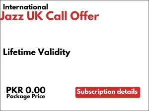 Jazz UK Offer – International Call Package 2023